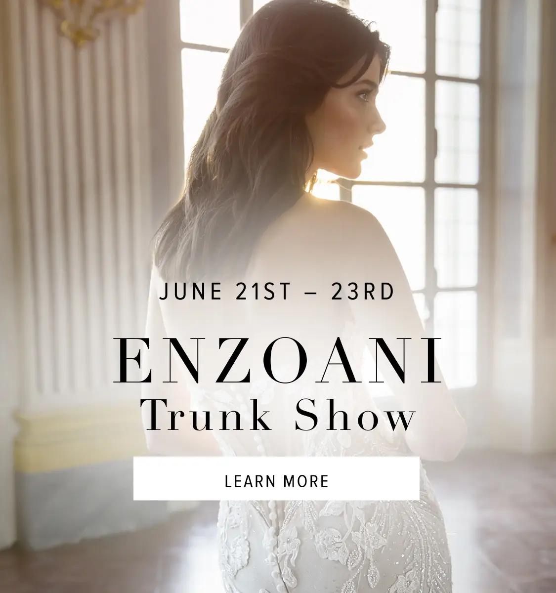 Enzoani trunk show mobile banner